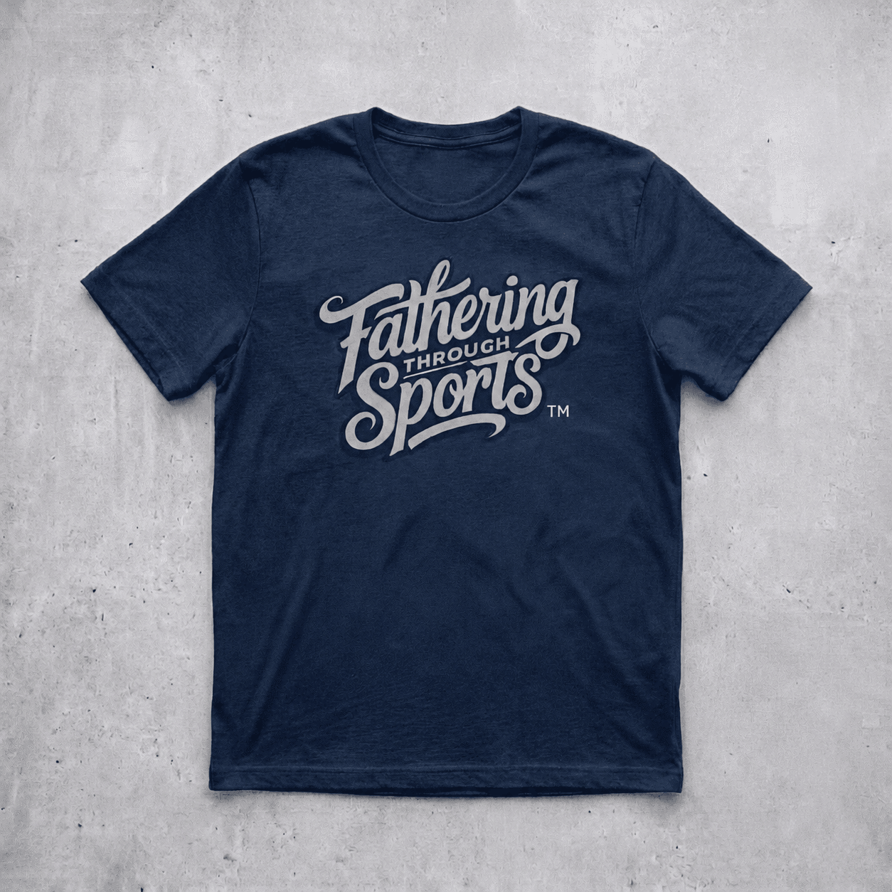Legacy Performance T-Shirt – Navy & Gray