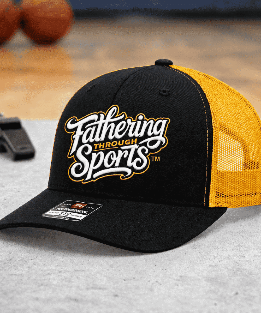 Legacy Trucker Hat – Black & Gold