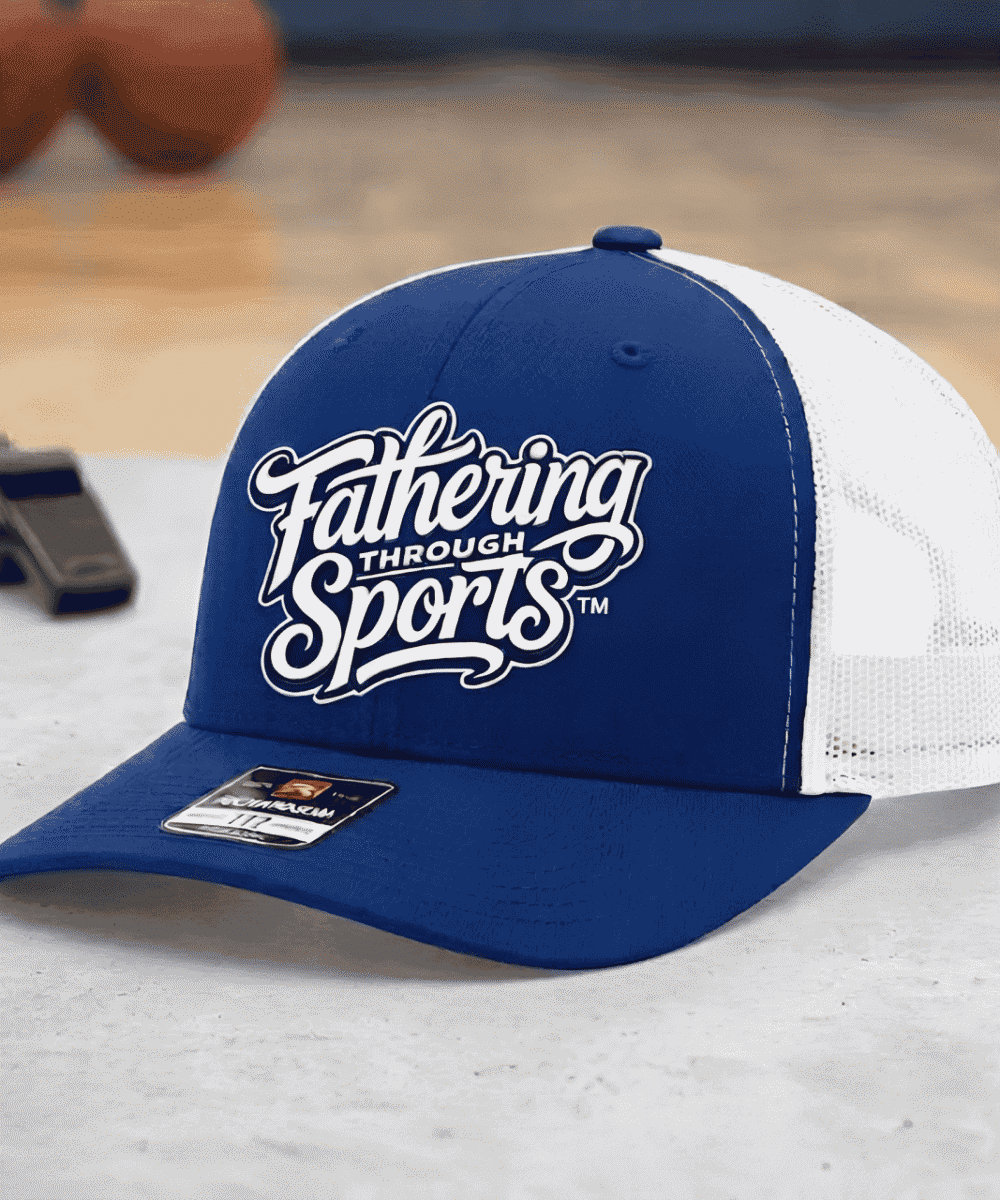 Legacy Trucker Hat – Royal Blue & White