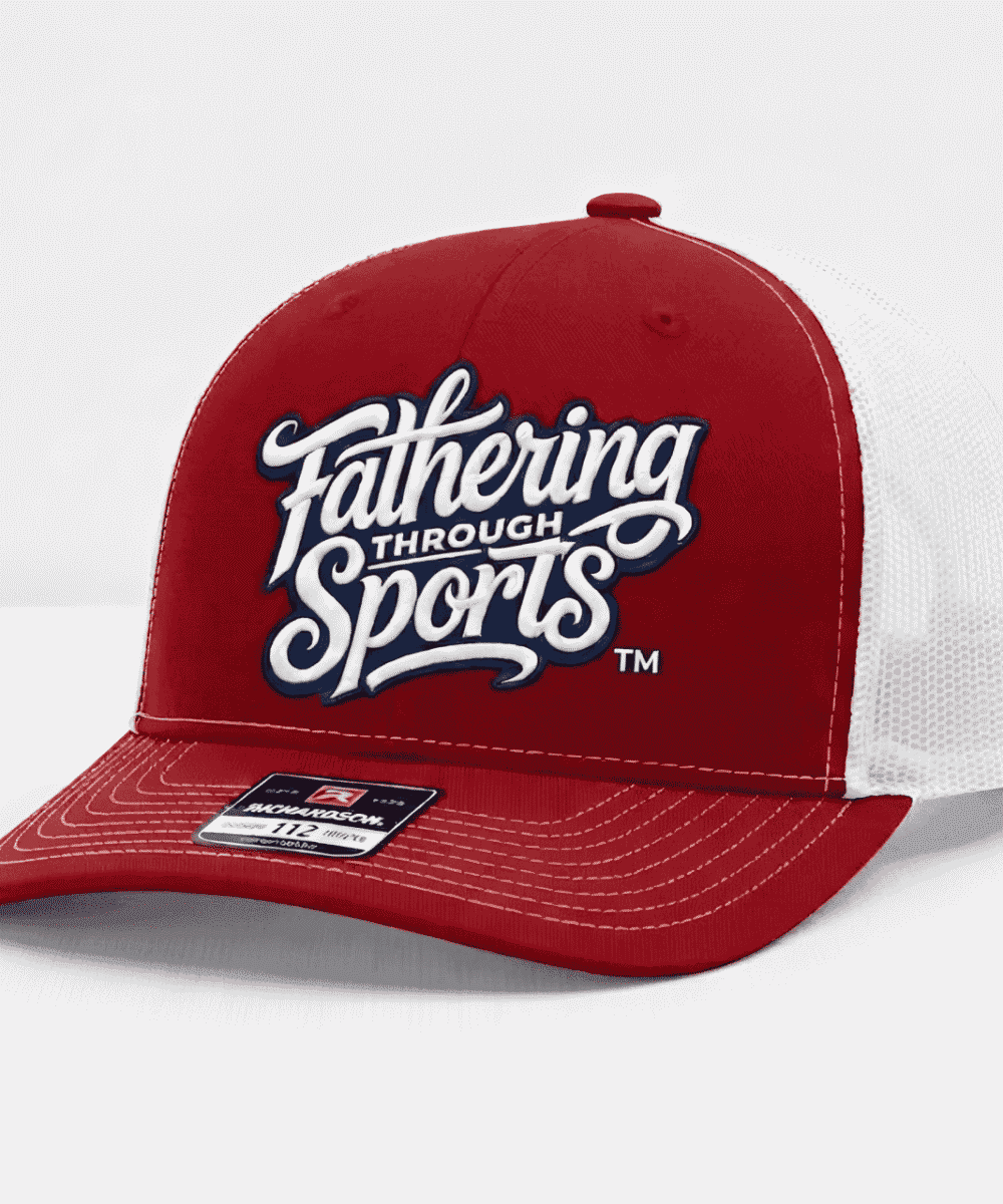 Legacy Trucker Hat – Red & White