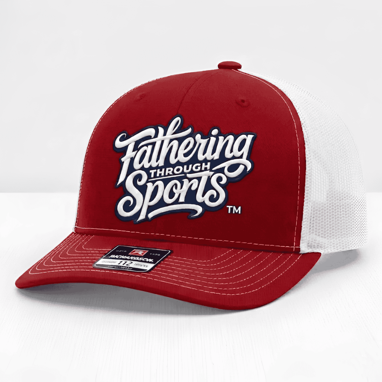 Legacy Trucker Hat – Red & White