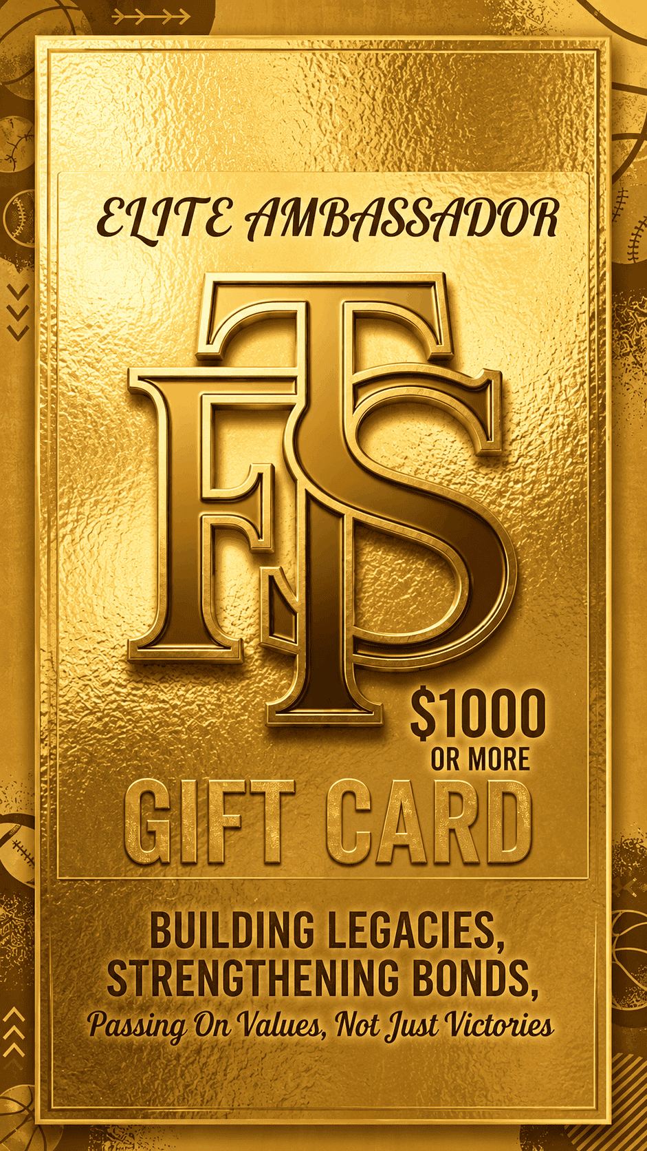 Elite Ambassador Gift Card